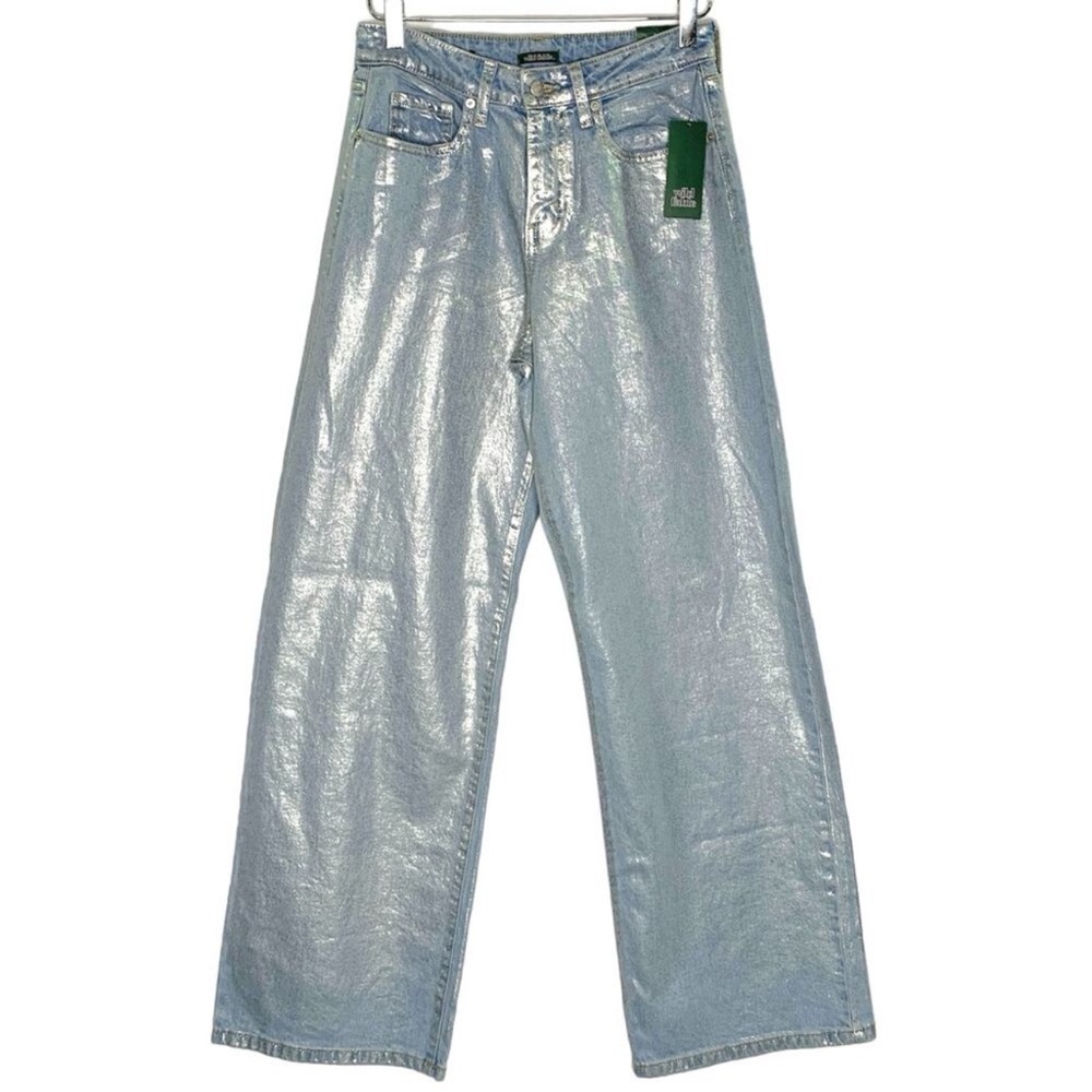 Wild Fable metallic denim jeans